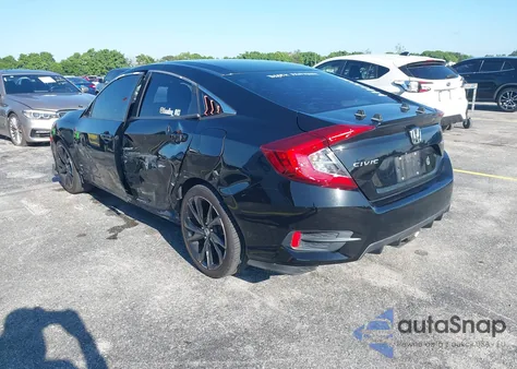 2019 Honda Civic Sport from USA, damaged, VIN 19XFC2F81KE028197